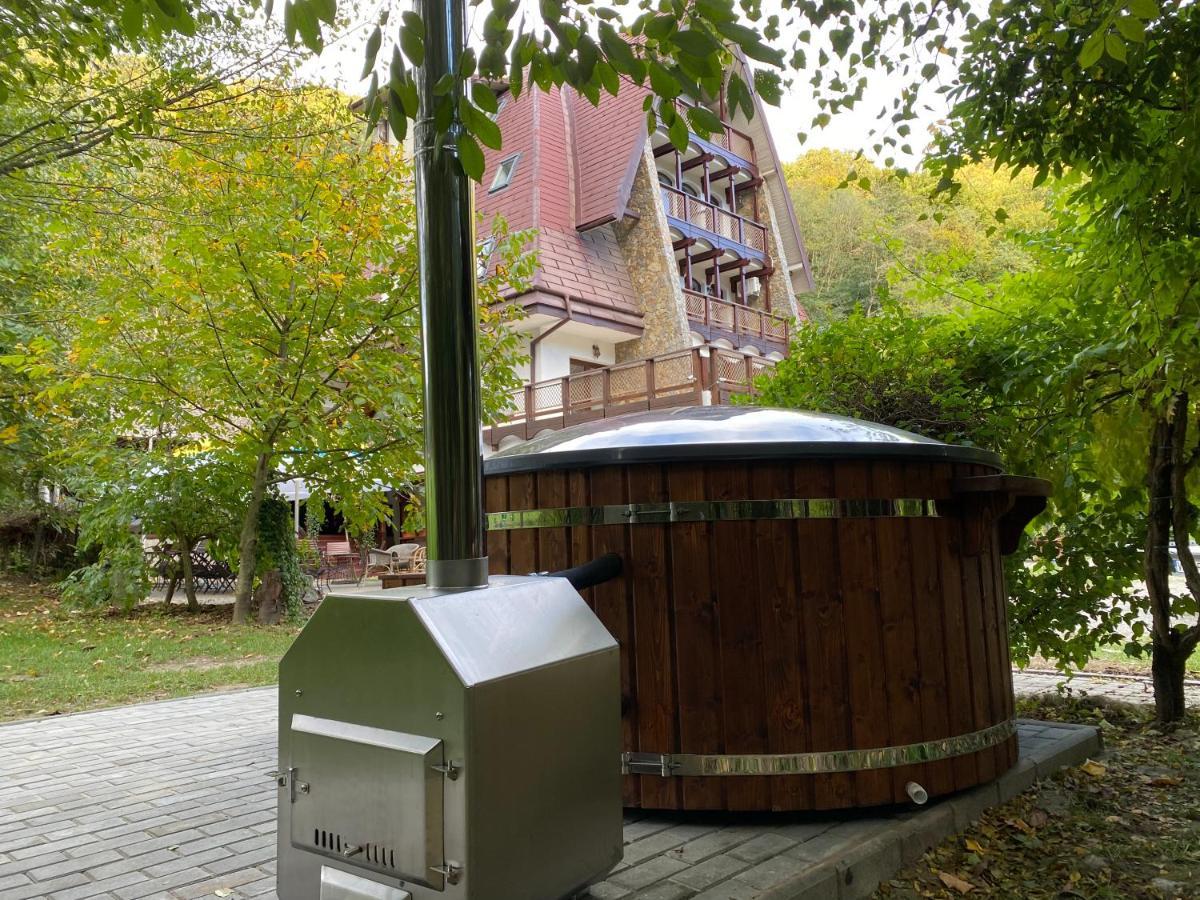 Pension Casa Vanatorilor Băile Olăneşti Eksteriør billede